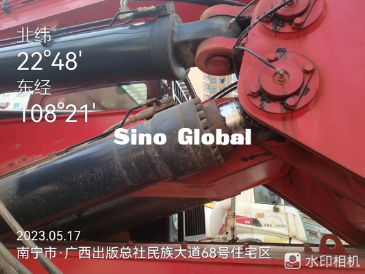 Sanyは最高2500mmのために回転式掘削装置SR360Rを使用した。最高訓練および100/65m。鋭い深さ