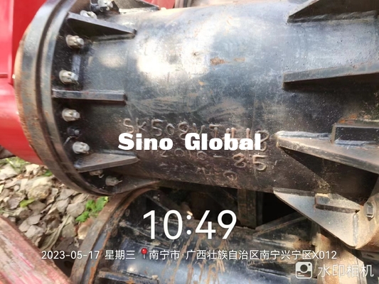 Sanyは最高2500mmのために回転式掘削装置SR360Rを使用した。最高訓練および100/65m。鋭い深さ