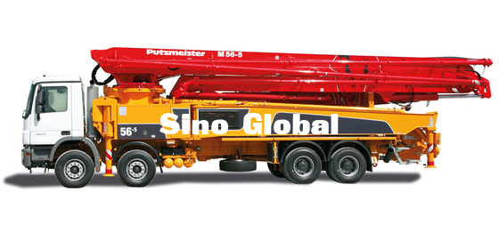 XCMG、三一重工の中連重科ベンツVolov Isuzuのシャーシが付いている取付け具体的なポンプ トラック