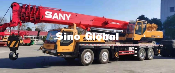 第2手12mの主要なブーム80Km/hとの75トンのトラック クレーン三一重工 STC75