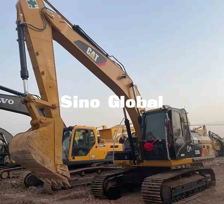 第2手の幼虫320Dの掘削機容量99.9 KWの力340Lタンク
