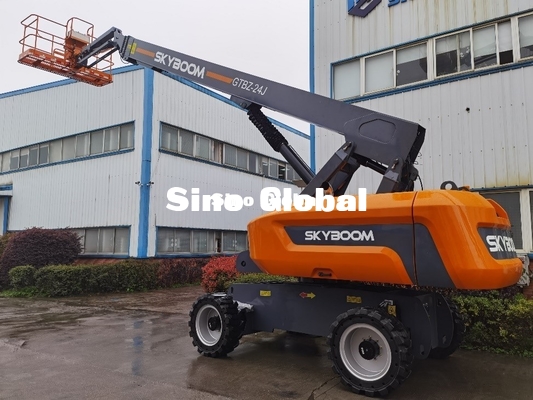 SKYBOOM GTBZ-28Jディーゼル望遠鏡ブームの上昇29.8mの働き高さ